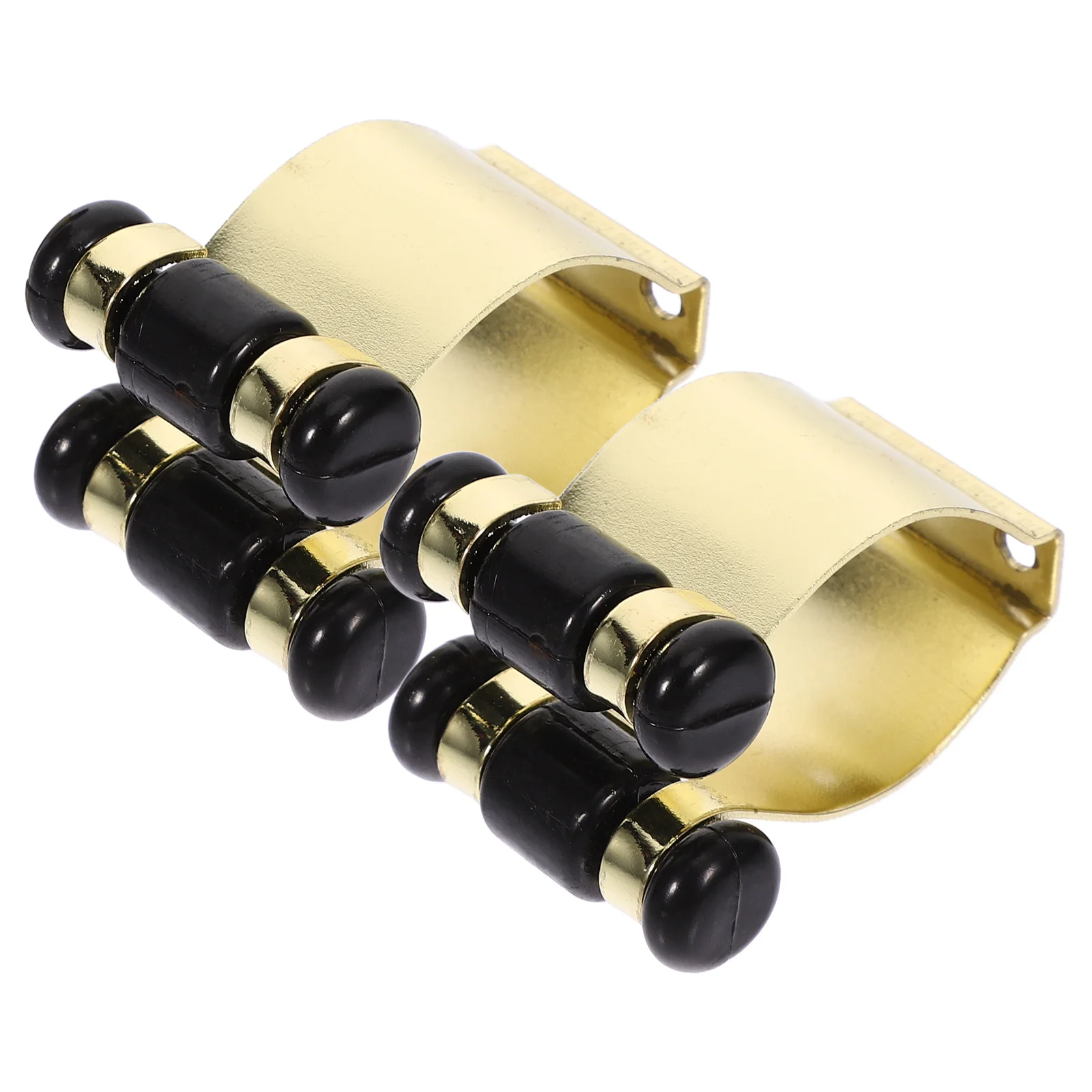 

2Pcs Fishing Rod Clamp Wall Club Clip Portable Design for Pool Cues and Fishing Rods Wall Pole Holder Pool Cue Holder