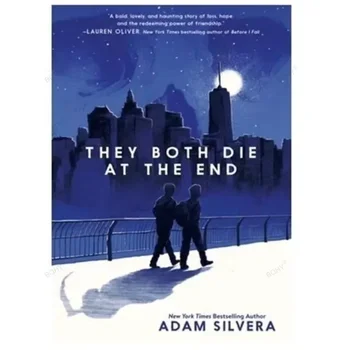 The End of Adam Silvera 뉴욕 타임즈 베스트셀러, 십대 및 청년 성인 소설, 죽음 및 죽음의 페이퍼 백 