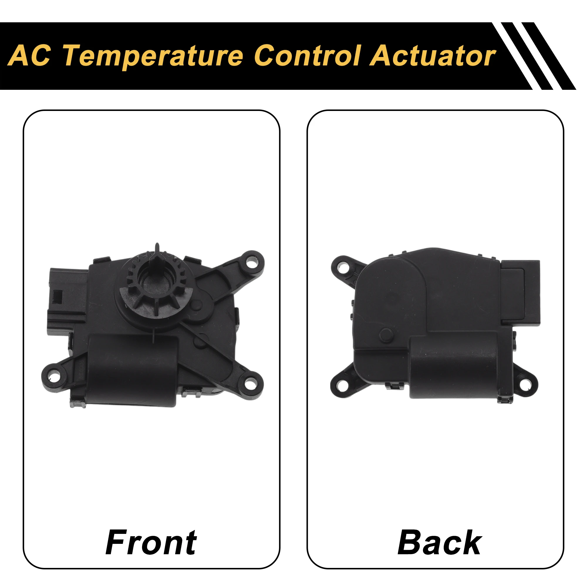 

UXCELL HVAC Замена привода двери смеси обогревателя для Audi A3 2014-2016 Привод обогревателя переменного тока No 5Q0907511K Привод воздушной двери