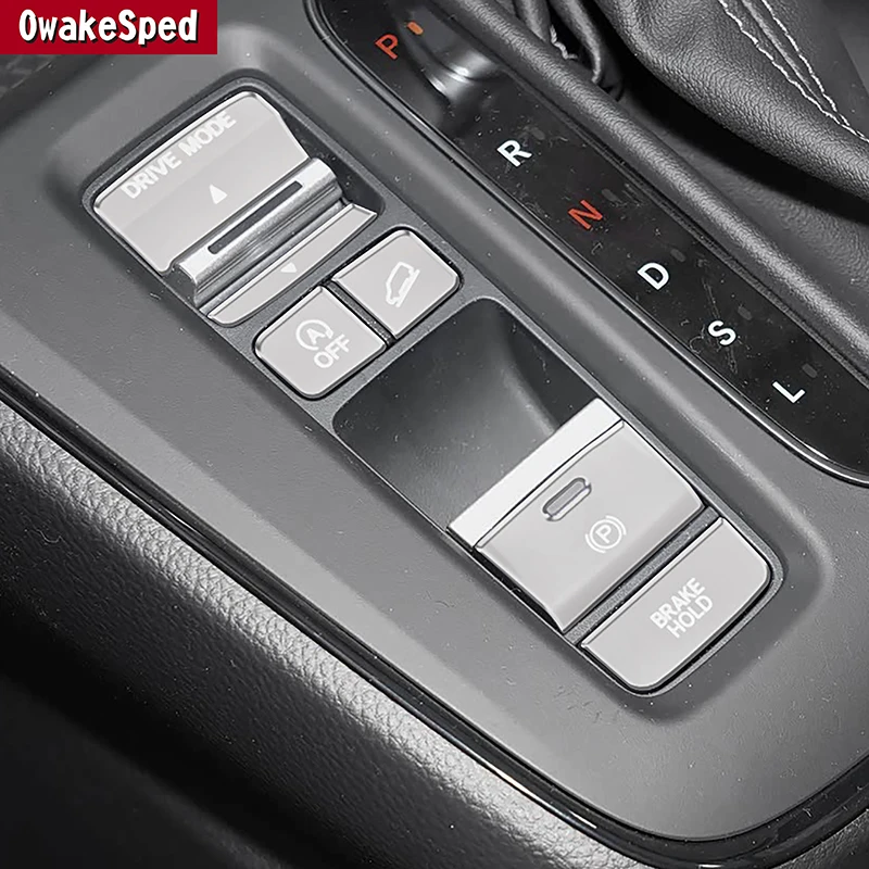 

Styling Center Console Gear Shift Buttons Decals Decoration Cover Trim For Honda CRV 2023 Aluminium Alloy Interior Accessories