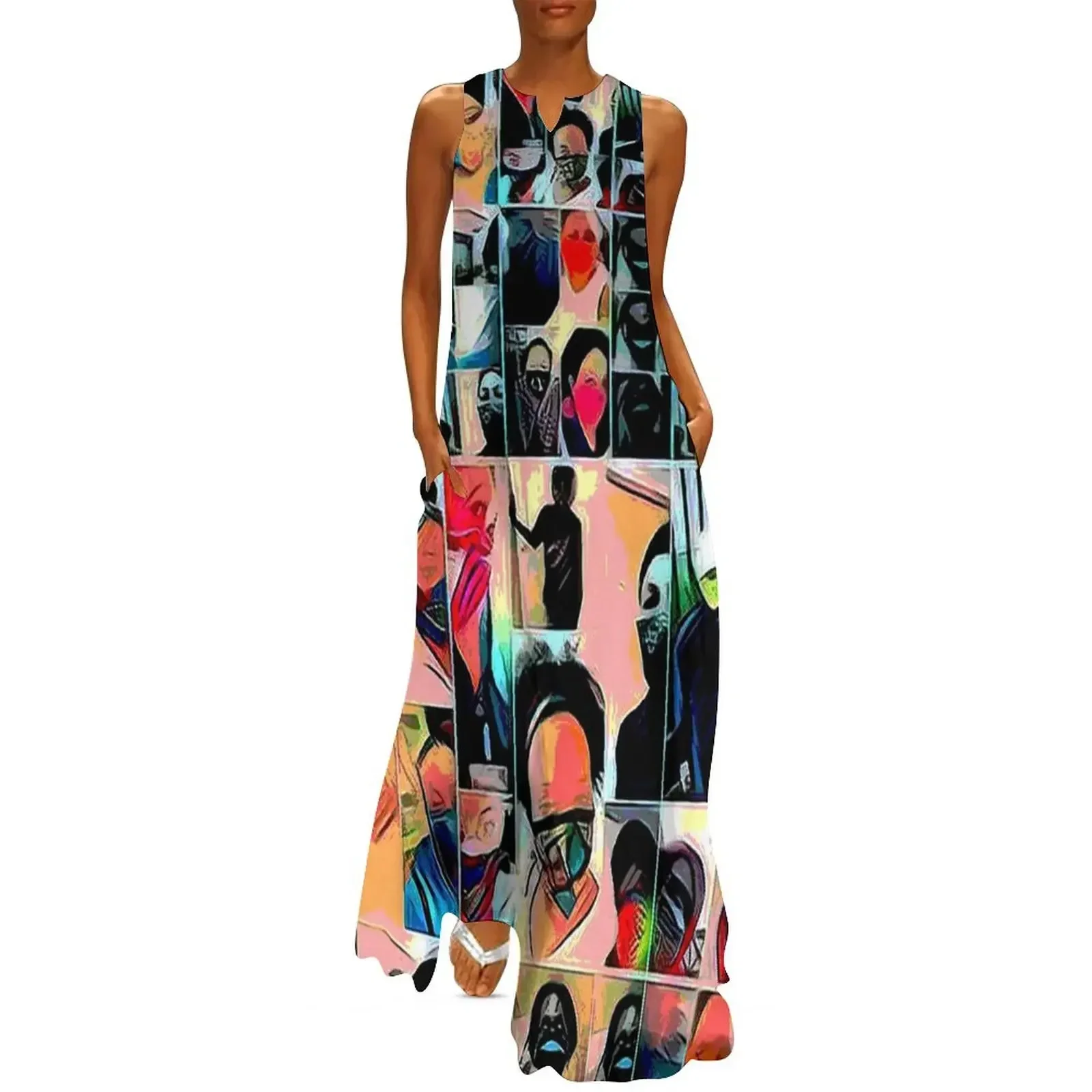 

MASK Long Dress prom clothes Women's clothing wedding guest dress 2025 Women's long dress