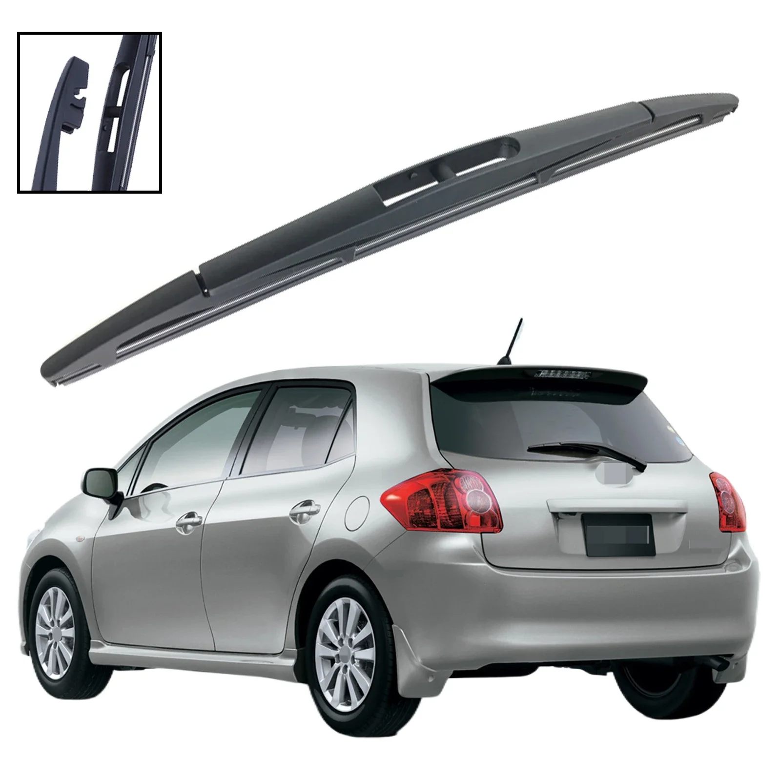 

12" Rear Windshield Windscreen Washer Wiper Blade For Toyota Auris Hatchback MK1 2006-2012 Japan Built Accessories Accsesories