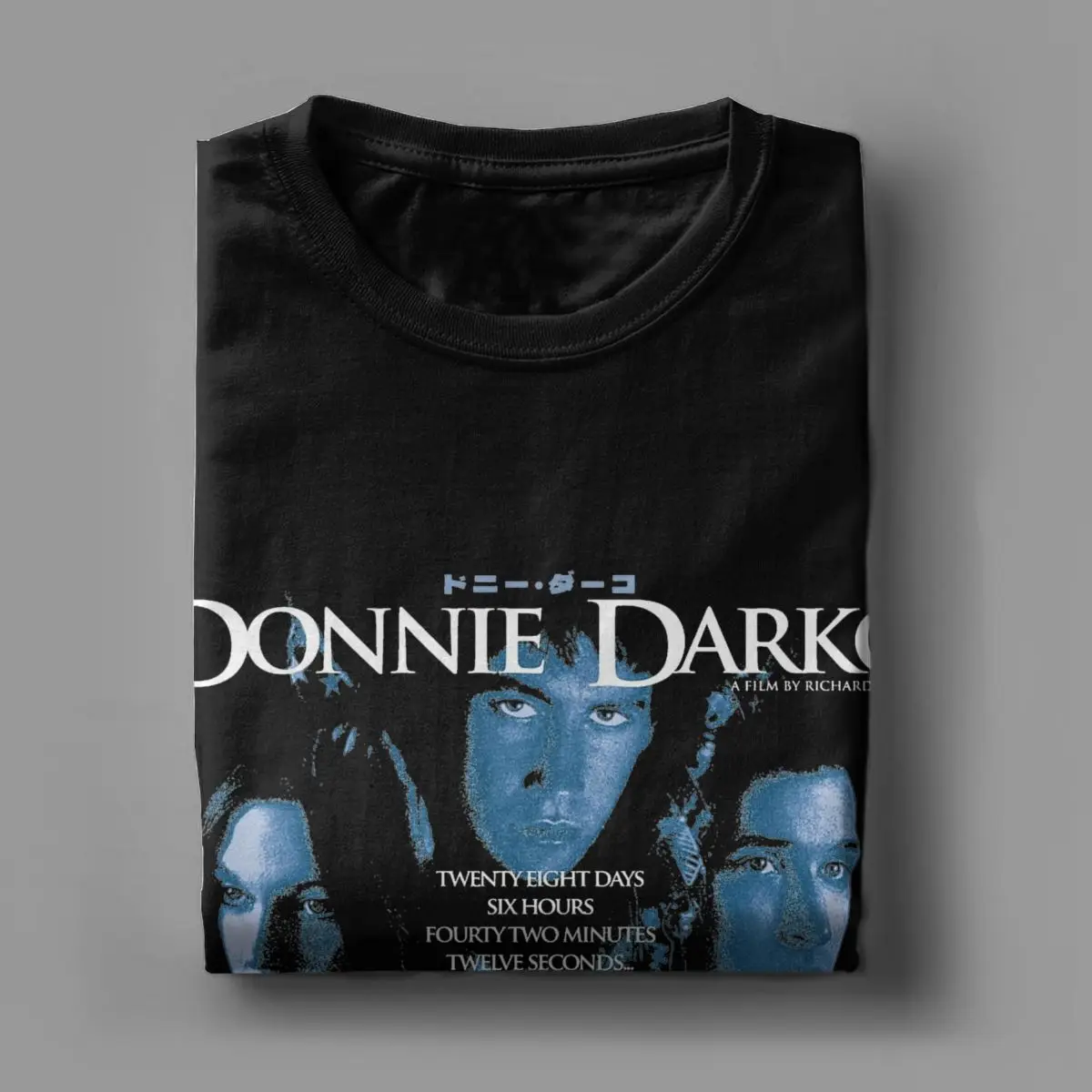 Donnie Darko That Is When The World Will End T-Shirt Men Funny Pure Cotton Tee Shirt Short Sleeve T Shirts Summer Tops