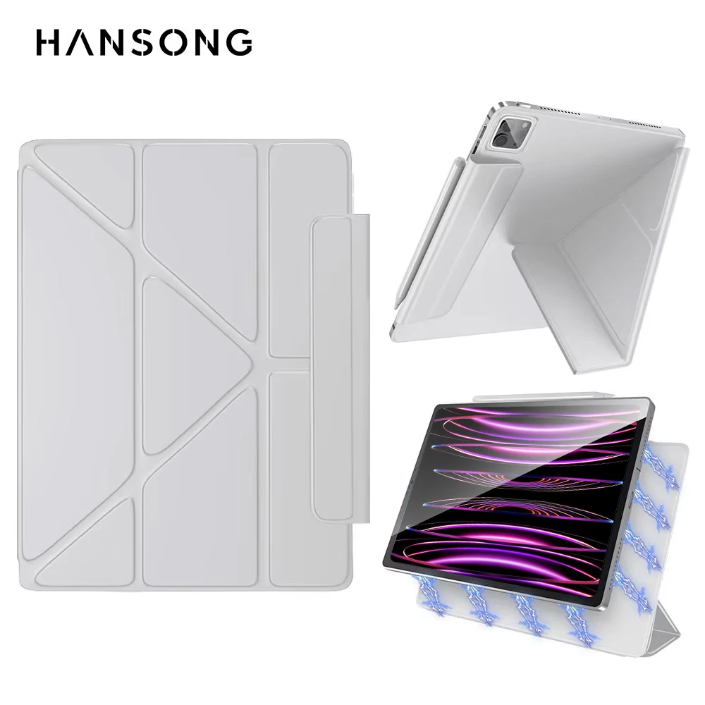 

Чехол для iPad Air 11 Air 13 2024 M2 Pro 11 13 M4 Чехол с магнитным разделением для iPad 10th 10.9 Pro 11 12.9 Чехол для планшета