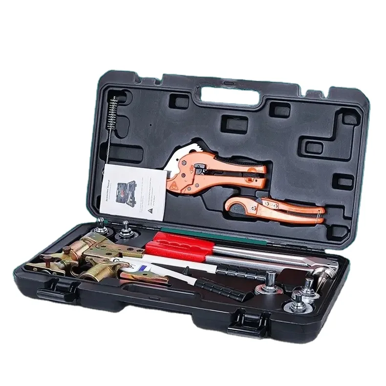 16-20 25-32Mm PEX Clamping Tool with 40mm Stroke Seal Kit for Floor Heating Installation Mechanical Crimping Tool Kit 3kg