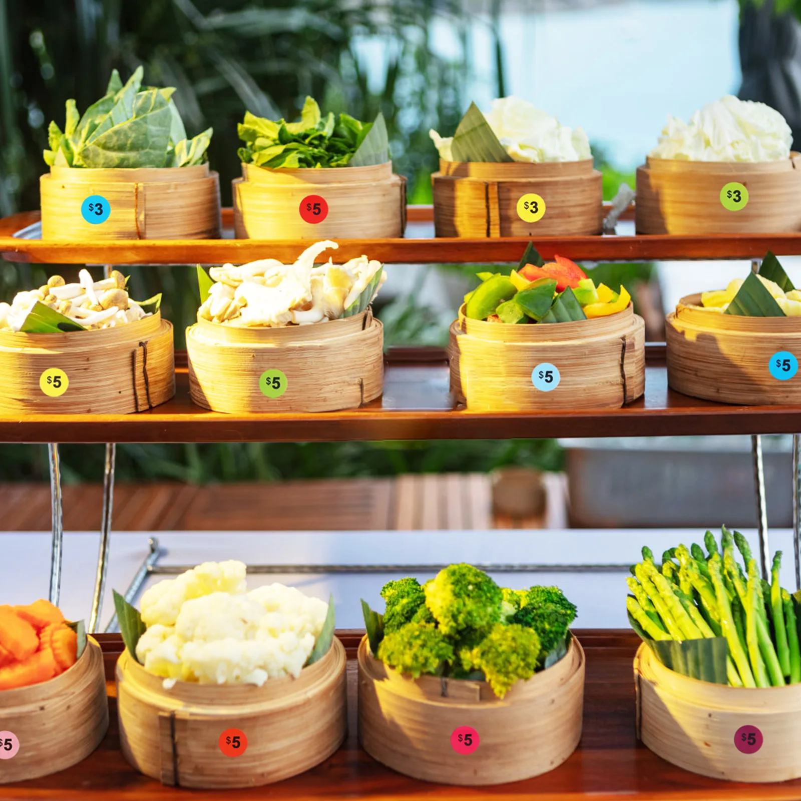 

15 Sheets Pricing Labels For Retail Blank Paper Sale Tags Round Stickers Circular Circle Garage Supplies Commodity