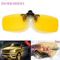 Vintage Polarized Driving Lenses Clip On Sunglasses Designer Night Vision Anti-Glare Glasses Woman Men Polarized Goggles UV400
