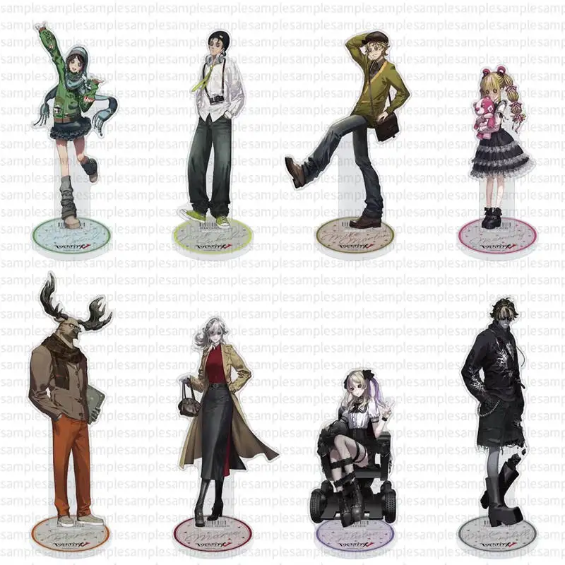 Juego Identity V muñeca con soporte acrílico Anime Emma Woods Naib Subedar Galatea figura modelo placa Cosplay juguete para regalo