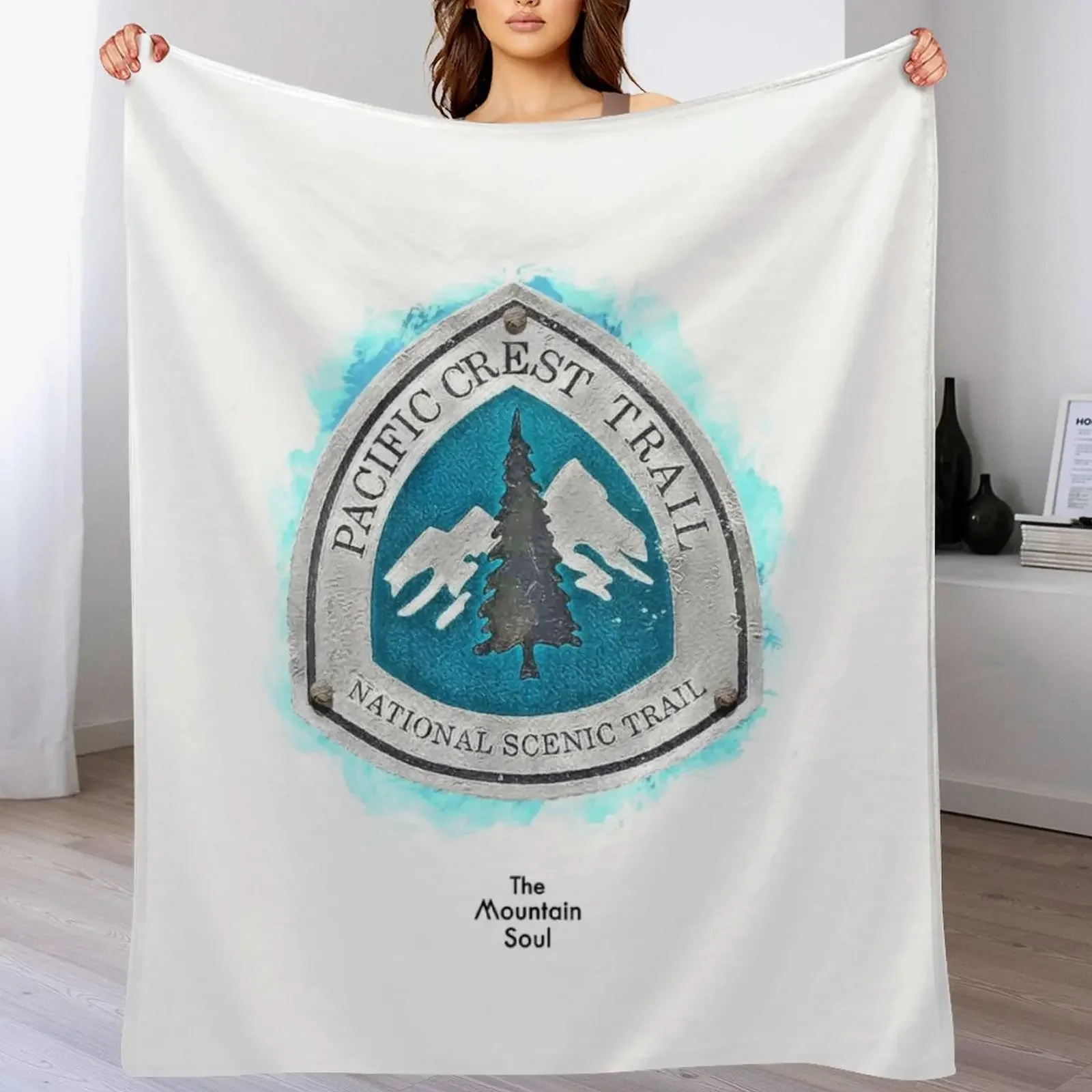 

Pacific Crest Trail - PCT Trail Marker Throw Blanket warm winter Decorative Sofa Summer Beddings Bed Fashionable Blankets