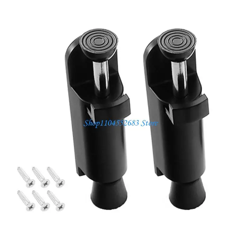 

Y6GD 2pcs Telescopic Spring Door Stops Home Accessory for Securly Door Holding