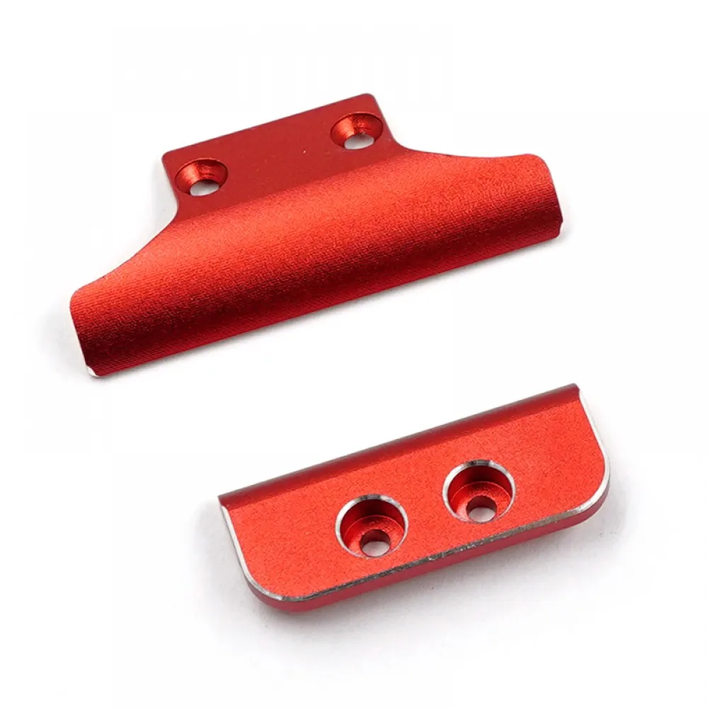 YEAH RACING ALUMINUM F & R BUMPER FOR KYOSHO MINI-Z MB010 #KYMB-010RD KYMB-010BK