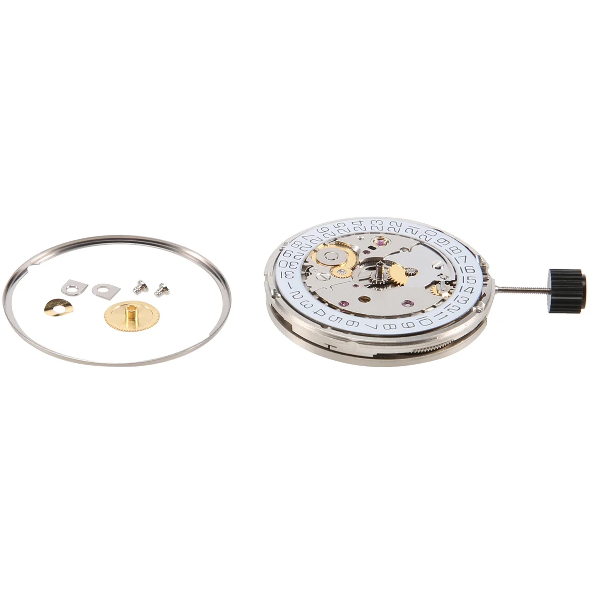 For ETA 2824-2 White 3H Mechanical Watch Clock Movement Fully Automatic Mechanical Movement Accessories