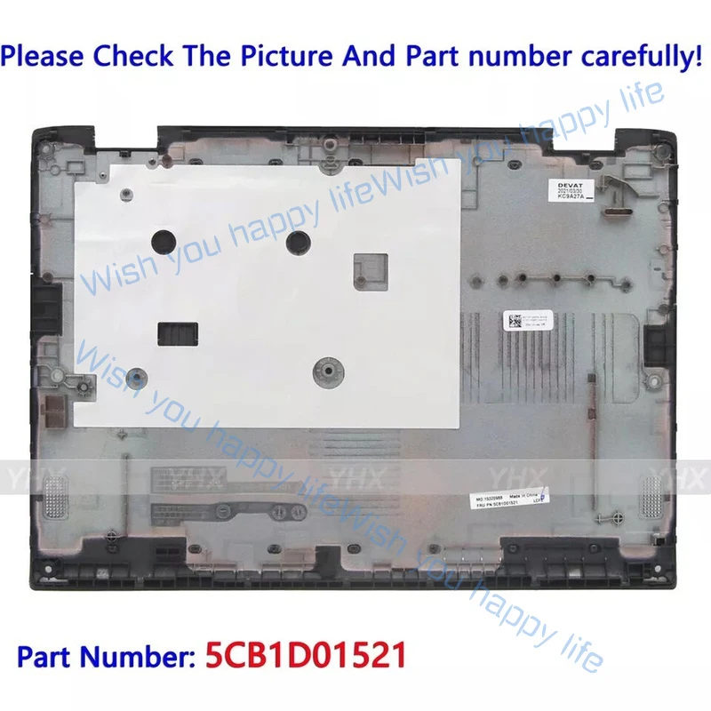 L... 5X for Lenovo 300e Chromebook 2nd Gen 81MB Lower Bottom Case Base Cover 5CB1D01521
