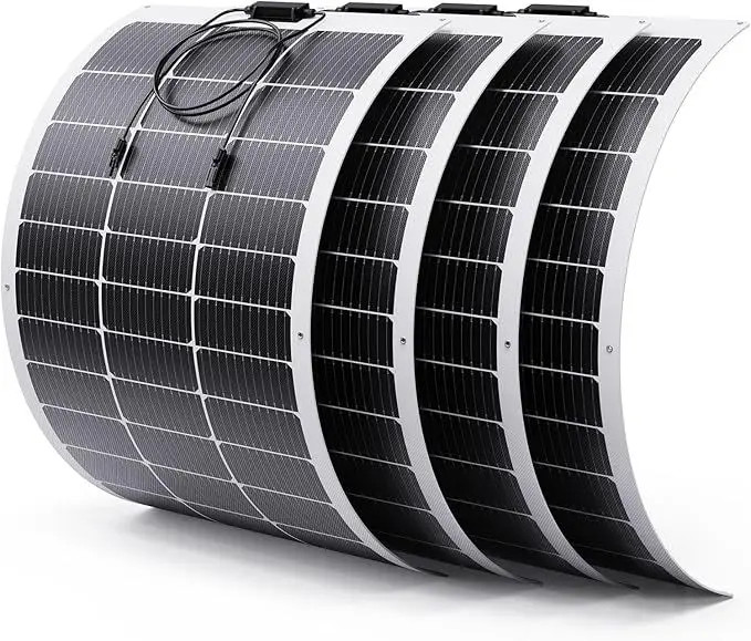 Thin Film Flexible Solar Panel Lightweight Low Load Nano Self Cleaning Flame Retardant Commercial Roof Solar Panel