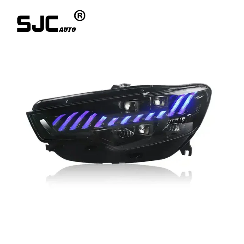 

SJC Auto Car Accessories Matrix LED Headlights For Audi A6 4A 2012-2015 LED DRL And Dynamic Turn Signal Lamps Daytime Running