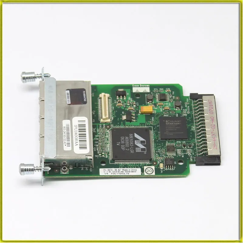 1800 2800 3800 Routers 4 Port 10/100 Ethernet Switch Interface Card Genuine WAN Interface Card HWIC-4ESW