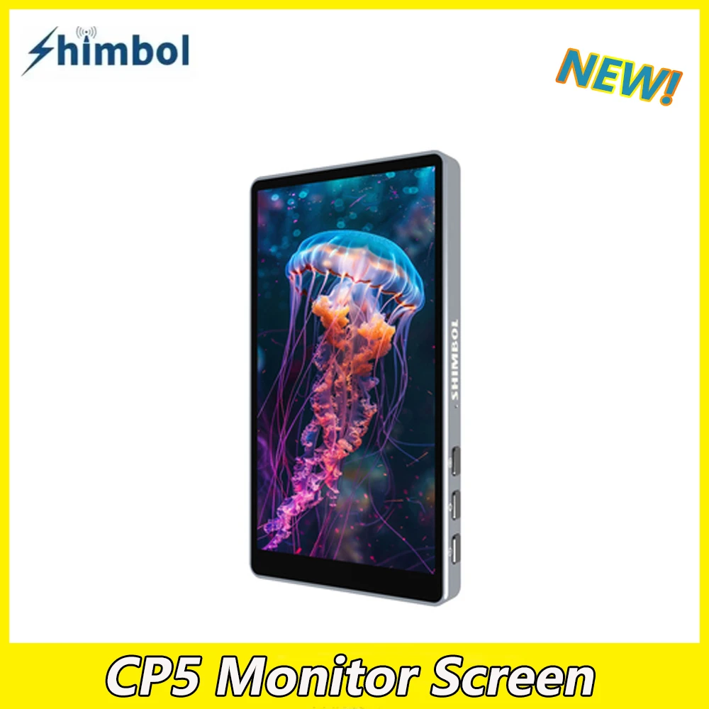 SHIMBOL CP5 Monitor Screen Phone Rear Camera for Selfie Vlog Live Stream TikTok Compatible with iPhone Android