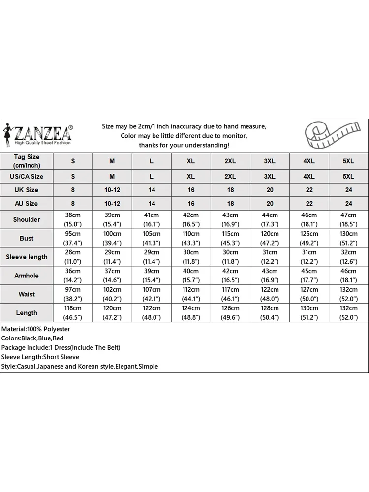 فساتين قميص طويلة أنيقة من ZANZEA للنساء بأكمام قصيرة مخططة موضة ماكسي فيستدوس بحزام لصيف 2025 رداء نسائي للحفلات #6