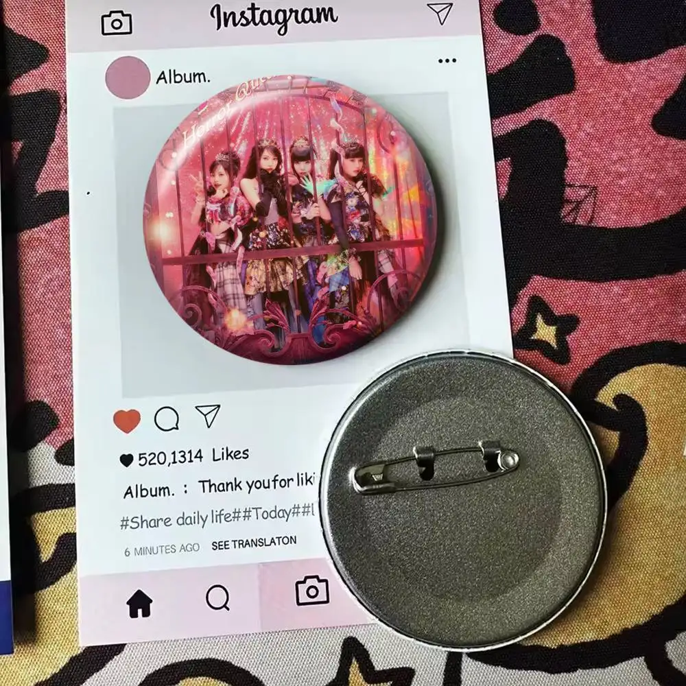 Horror Queen P-Phantom S-Siita Laser Badge Applicable For Backpack Clothes Hats Decor Creative Accessories