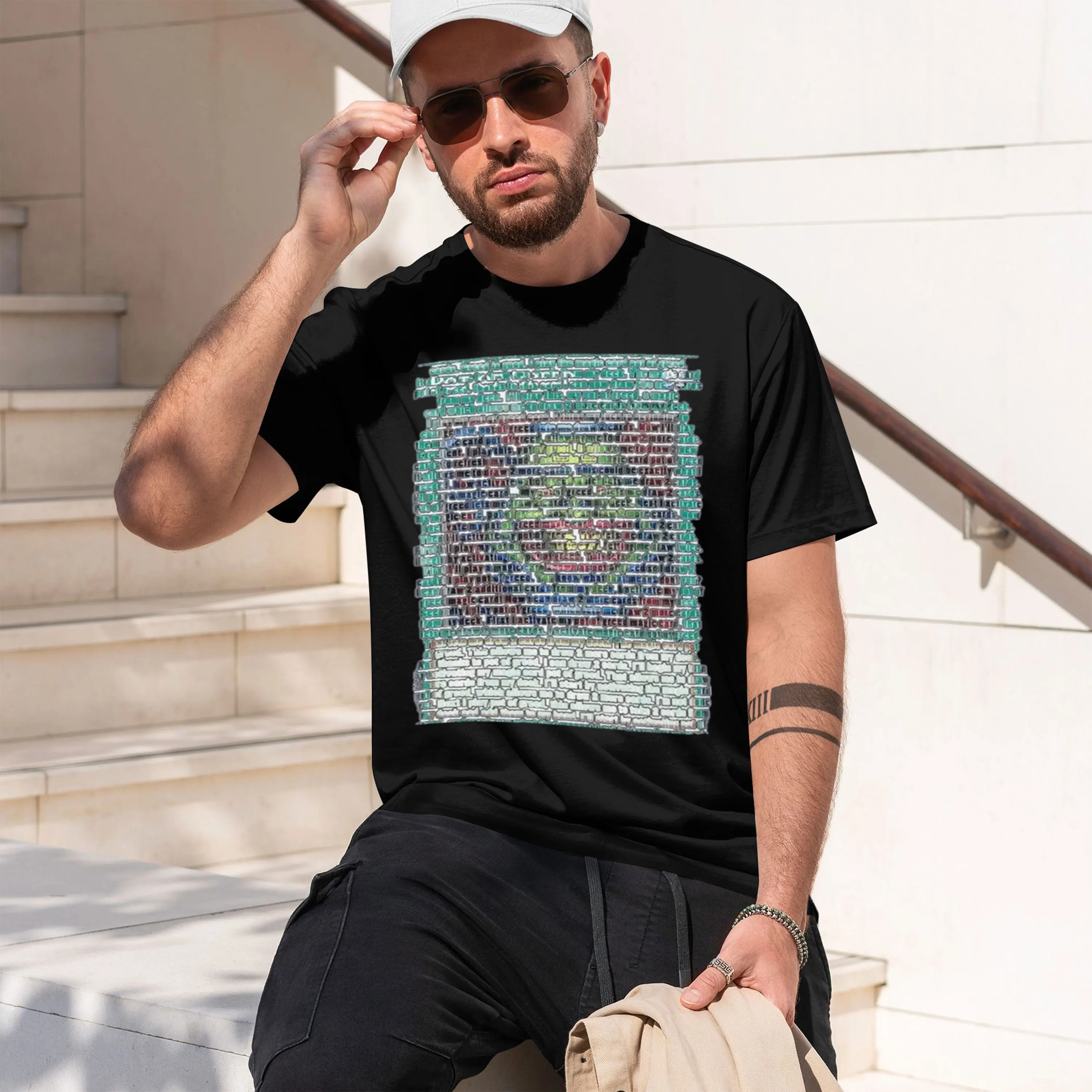 T-shirt Pot of Greed Word, t-shirt essentiel, nouveau modèle 2026, T-shirt à manches courtes et col rond, classique, décontracté, multi-usage