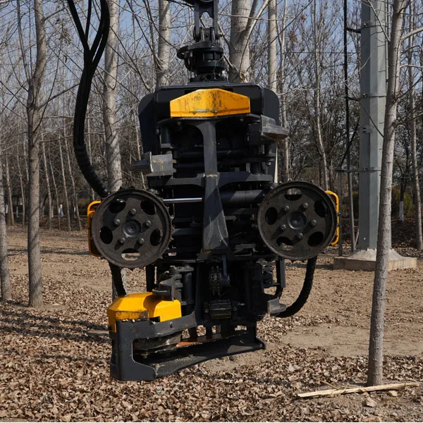 2025Forest Macchina idraulica per la raccolta del legno Attrezzatura forestale Diametro di taglio Mietitrice per alberi
