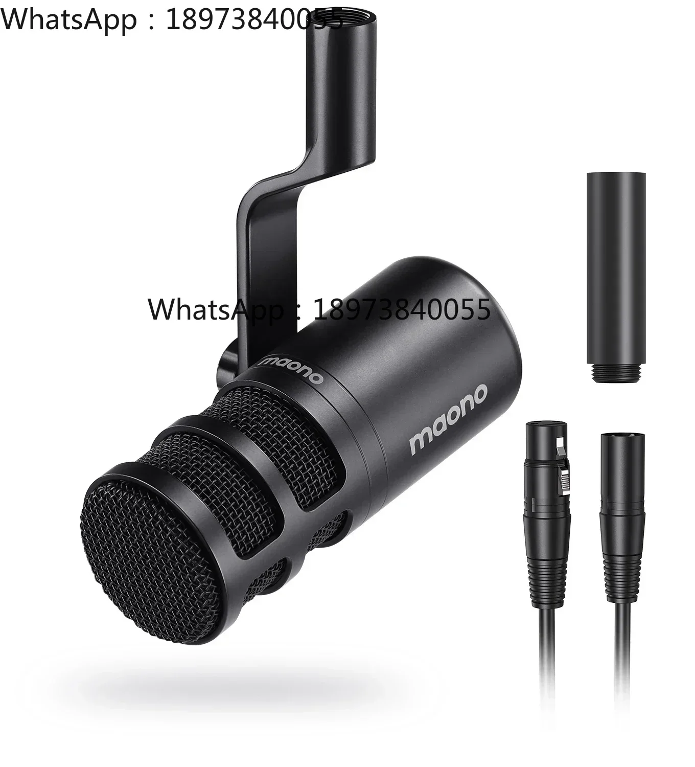 MAONO PD100 micrófono condensador micrófono de Podcast profesional micrófono de grabación de estudio juego dinámico micrófono para juegos RGB