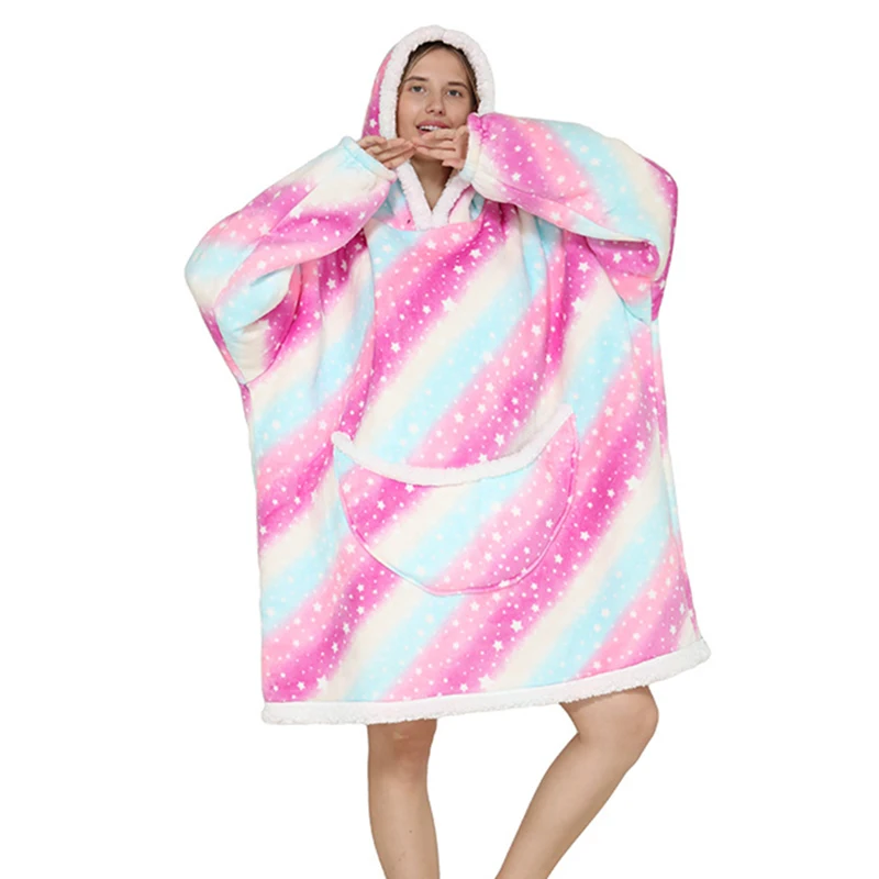 เสื้อฮู้ดดี้ลายการ์ตูนไซส์ใหญ่สำหรับผู้หญิง คอลเลคชั่นฤดูหนาว 206 เสื้อผ้าแฟชั่นสตรีทแวร์สวมใส่สบาย