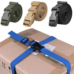 Nylon Luggage Bundling Packing Straps Adjustable Protective Belt Luggage Straps Suitcase Belts Fixed Straps