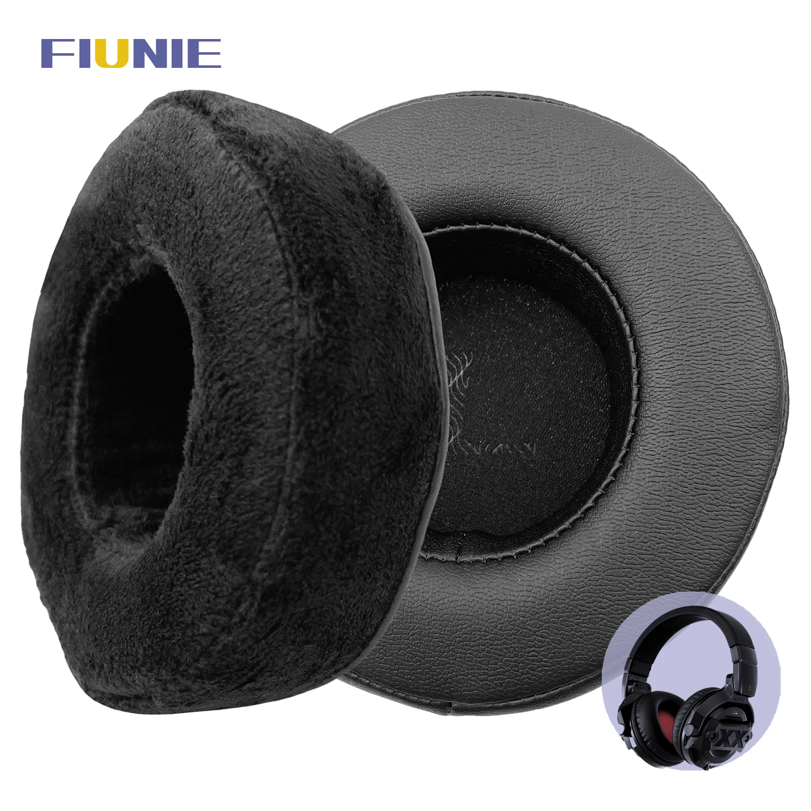 Сменные амбушюры FIUNIE для наушников JVC HA-MR77X, подушечки для наушников, рукава, гарнитура, повязка на голову