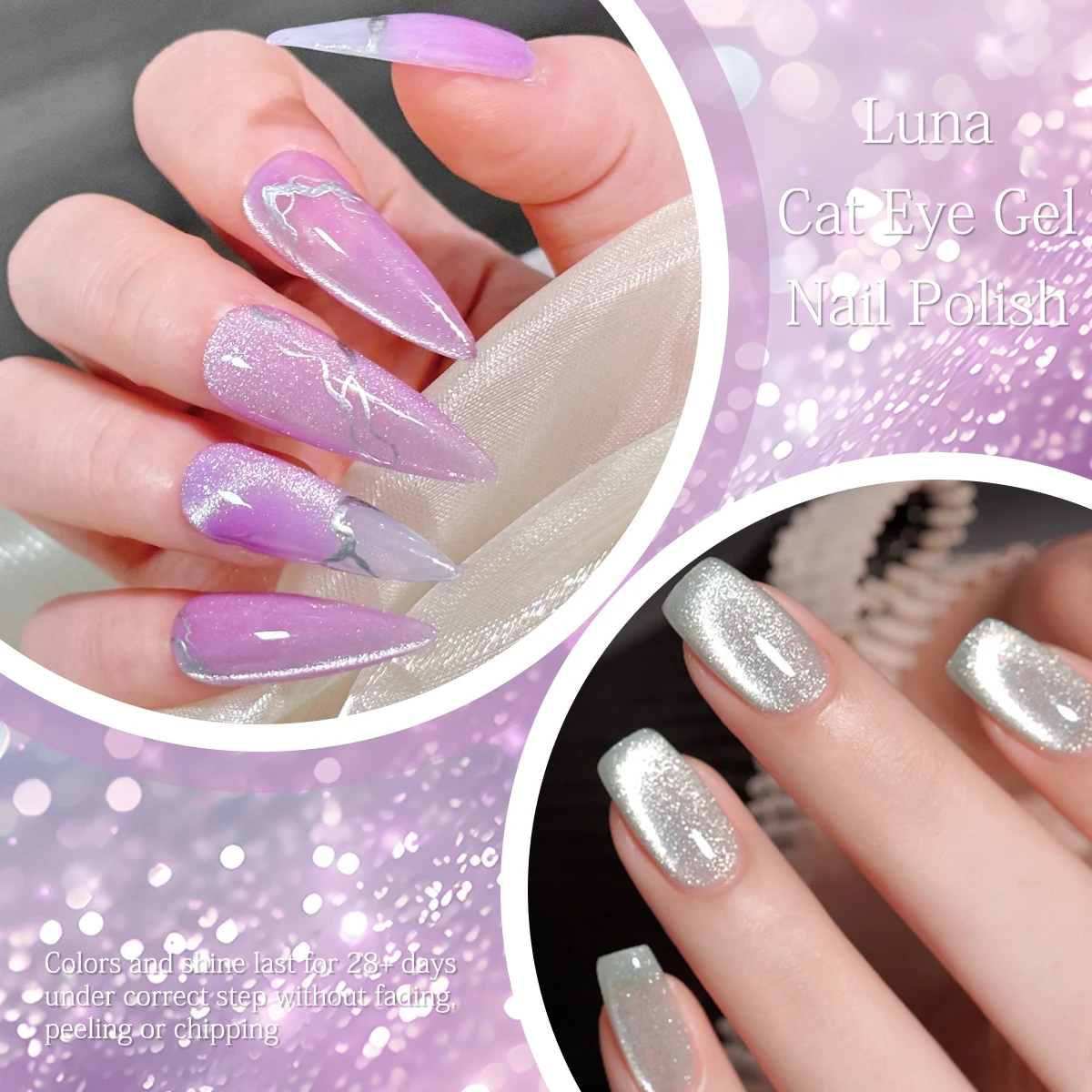 FTMY Single Jar Moon White Cat Eye Gel-nagellak beschikt over een hoogglans, doorschijnend maanwit cat-eye-effect. Geschikt voor na