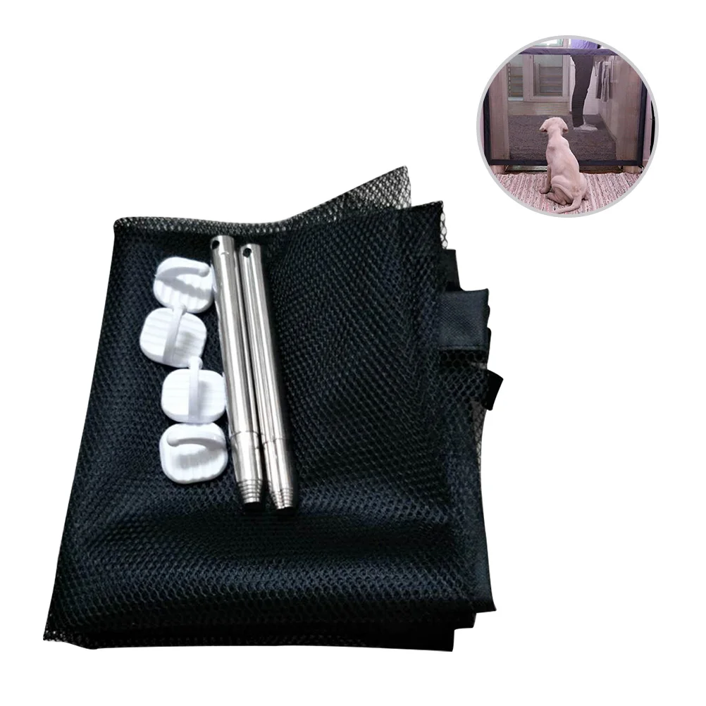 

Pet Gate for Dogs The Ingenious Mesh and Install Anywhere Pet Dog Gate Dog Fences