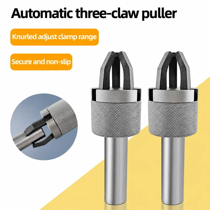 Quick-grip Collet Chuck 3 Three Claws Jaw Puller Clamp Range 5-55mm Auto CNC Lathe Center Machine Tool Holder Snap Parts