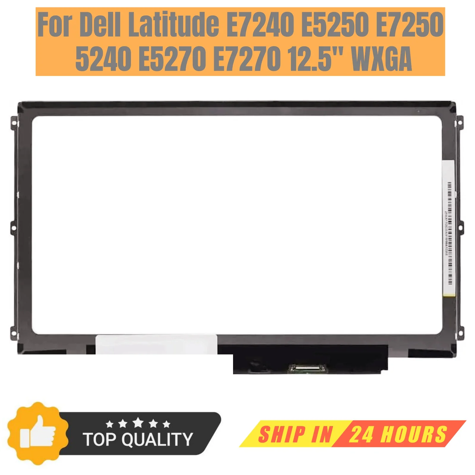 iParts Replacement Display for Dell Latitude E7240 E5250 E7250 5240 E5270 E7270 12.5