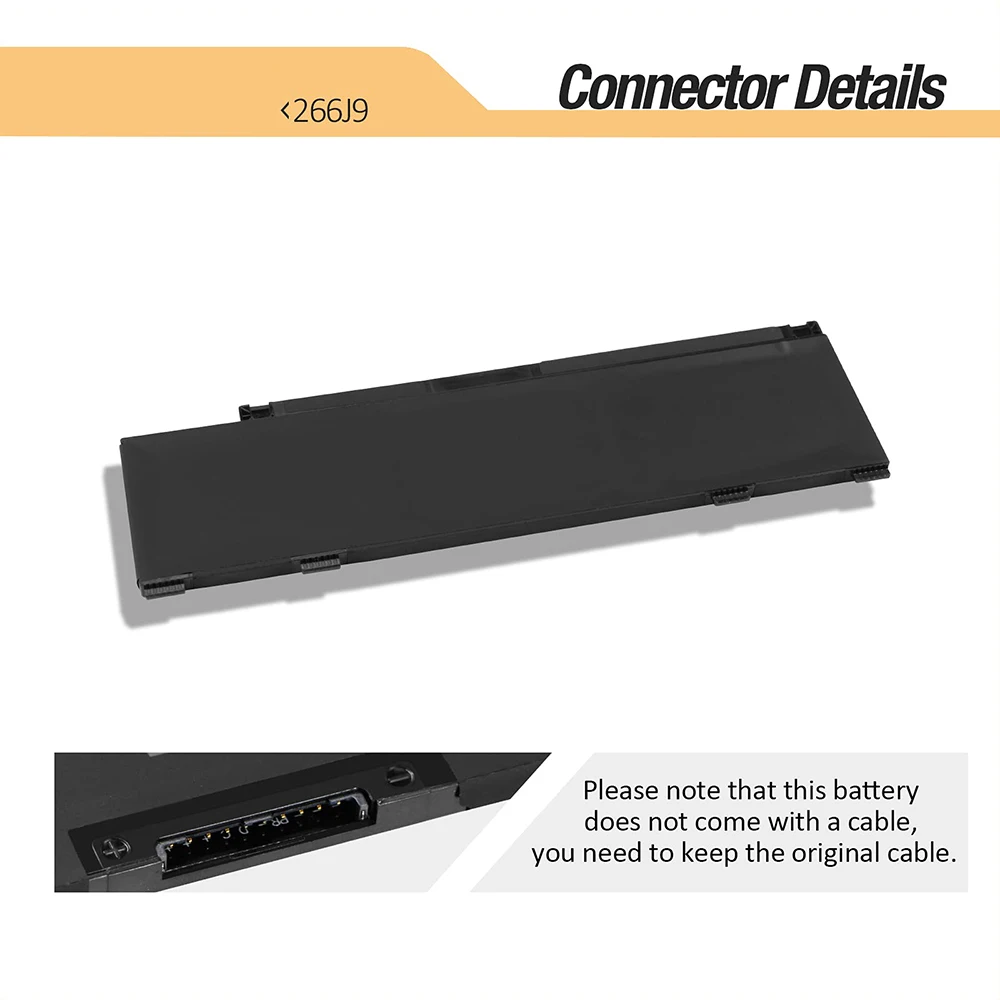 Imagem -05 - Bateria para Dell Bateria para Dell g3 15 3500 3590 3790 g5 15 5500 se 5505 P89f Inspiron 5490 Ins 15pr1545w 1548br 1645w 1742br 1742w 266j9