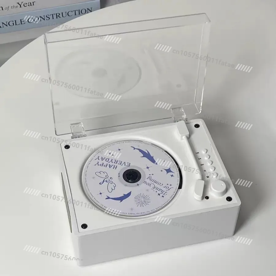 

Винтажный Bluetooth CD-плеер, высококачественный динамик, ретро проигрыватель, студенческий альбом, проигрыватель пластинок, подарок на день рождения