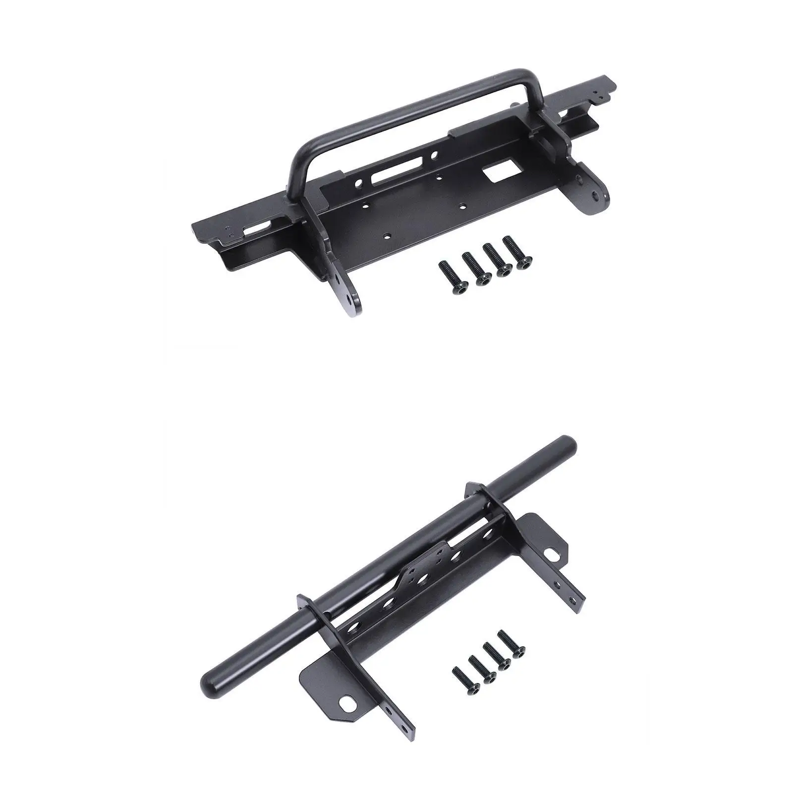 

1/10 RC Metal Bull Bar Upgrade Easy Installation Crashing Buffer Bull Bar Anti