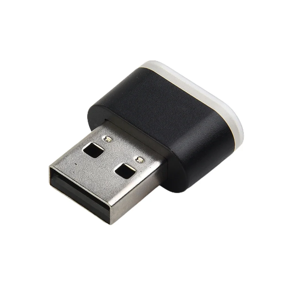 LED Light Light Weight Mini ABS Accessories Ambient Bright Lamp Car Light Compact Convenient Neon Atmosphere USB