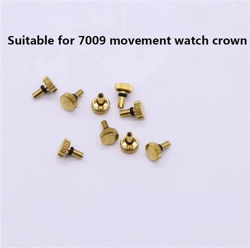 Suitable For Old-Fashioned Seiko 7009 Movement Handle Stainless Steel Crown Time Adjustment Schedule Handle Watch Accessories