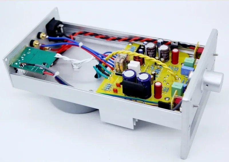 

QCC3034 Bluetooth 5.0 + 6H3 tube + STK407-050 Sanyo Thick Film AC220V 2X40W 2.0 Channel Audio amplifier For Home Theatre