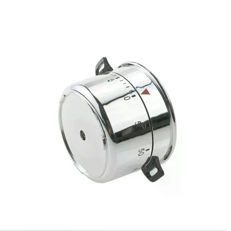 المطبخ الموقت الفولاذ المقاوم للصدأ 60 دقيقة ميقاتي ميكانيكي المطبخ الطبخ العد التنازلي تذكير مدير الوقت أداة المطبخ المنزلية #4