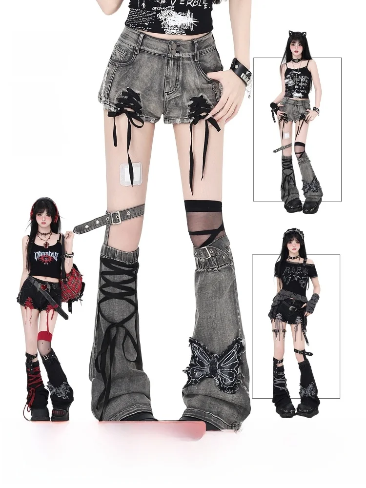 

Джинсы Crazygirl Original с низкой посадкой, универсальные, летние, модные, с эластичным поясом, удлиняющие ноги, ультра-длинные, для женщин