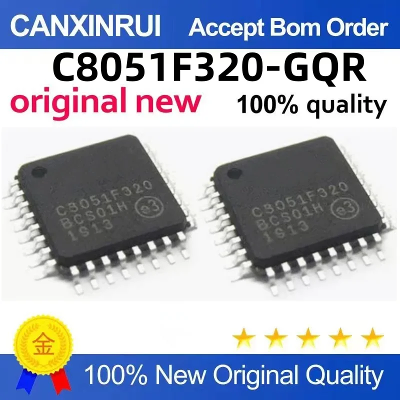 

New original C8051F320-GQR C8051F320 SMD LQFP32 microcontroller chip