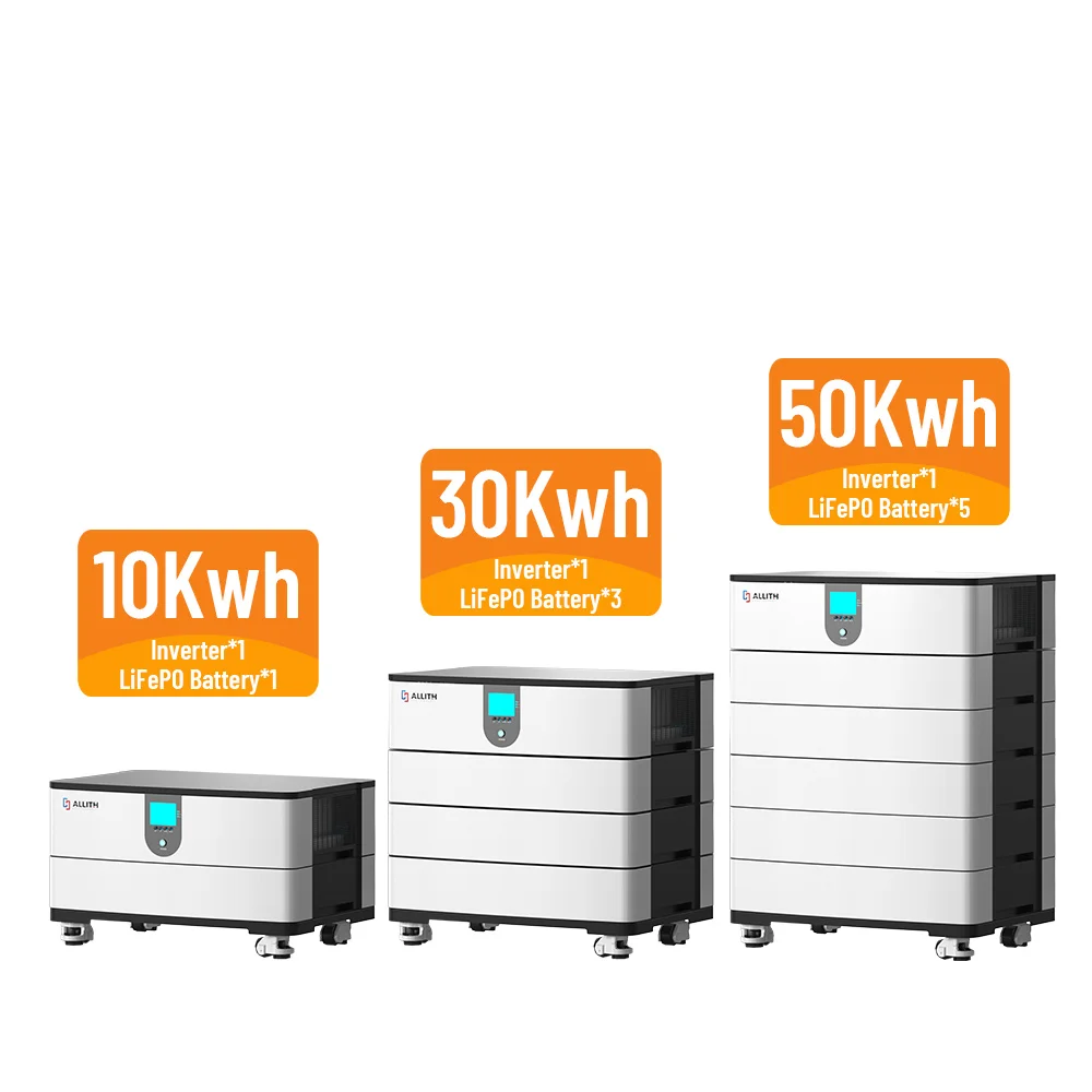 All in one inverter and LiFePO4 lithium battery  10kw  51.2V200ah 20kwh 50kwh Stacked Module Solar Energy Storage system system