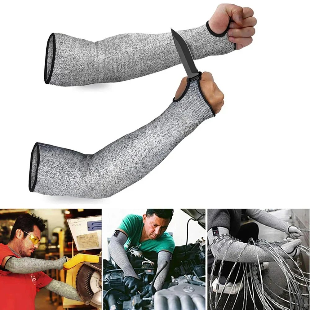 

Устойчивые к порезам нарукавники уровня 5. — защита от порезов и проколов предплечья, дышащие защитные наручи для дома и работы.