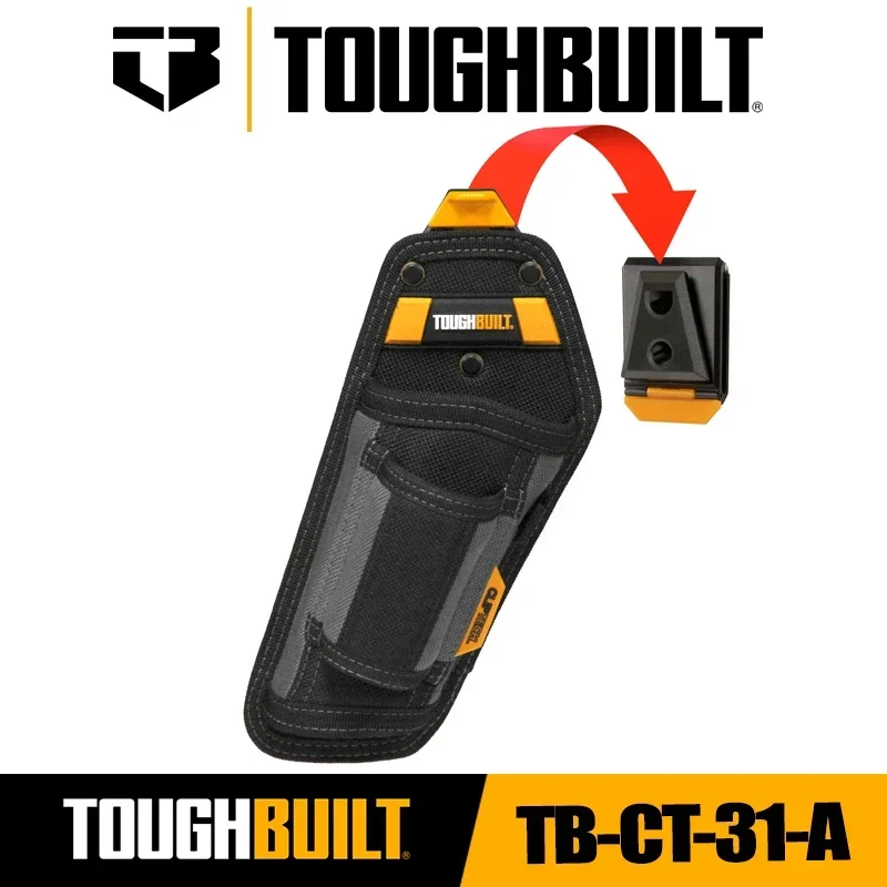 

TB-CT-31-A TOUGHBUILT Кобура для молотка Быстроподвесная сумка Специализированная поясная сумка Аксессуары для инструментов Прочная кобура
