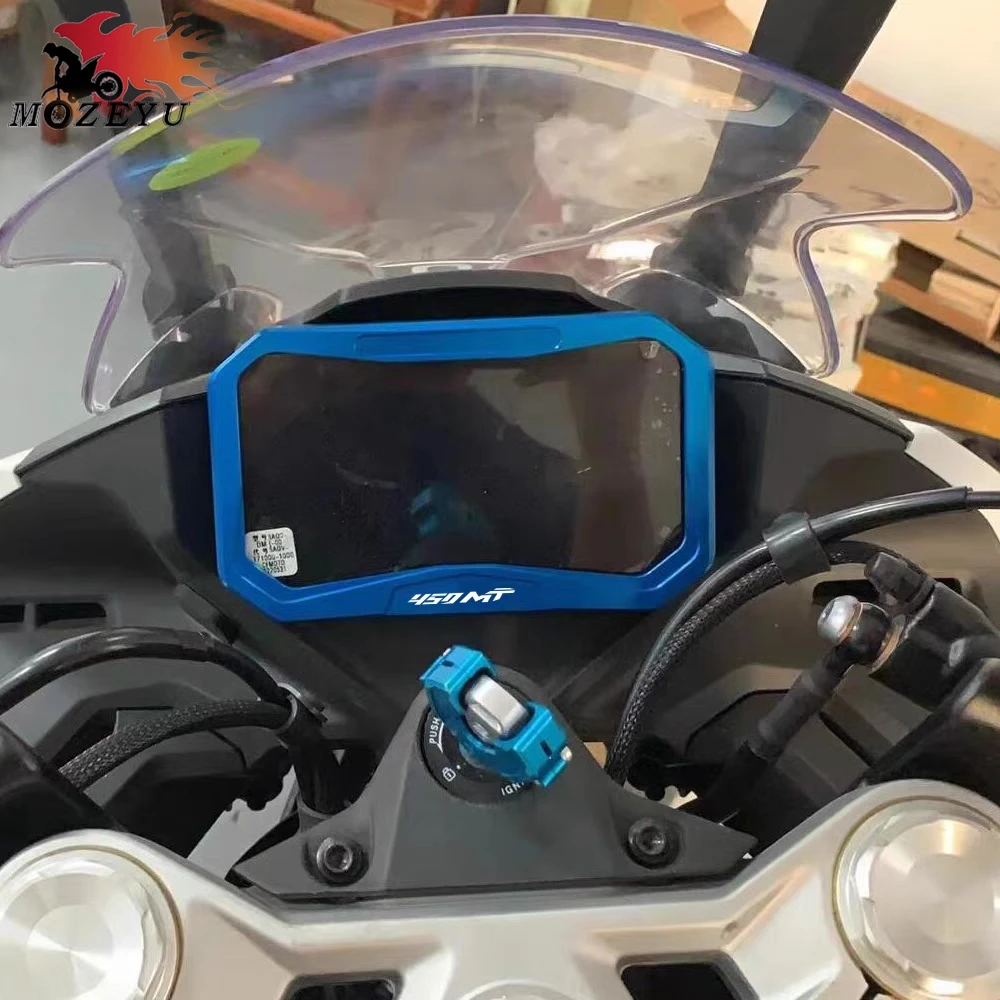 

450MT Motorcycle Accessories TFT Anti Theft Screen Protector Meter Frame Cover For CFMOTO CF MOTO MT450 450 MT 450 CF450MT 2024