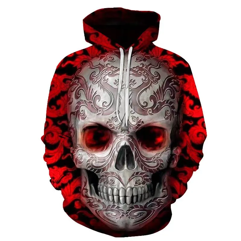 

16 colors New Halloween Evil Pumpkin Head 3D Print Hoodie Men and Women Fashion Casual Hooded Sweatshirt Harajuku Street Tops