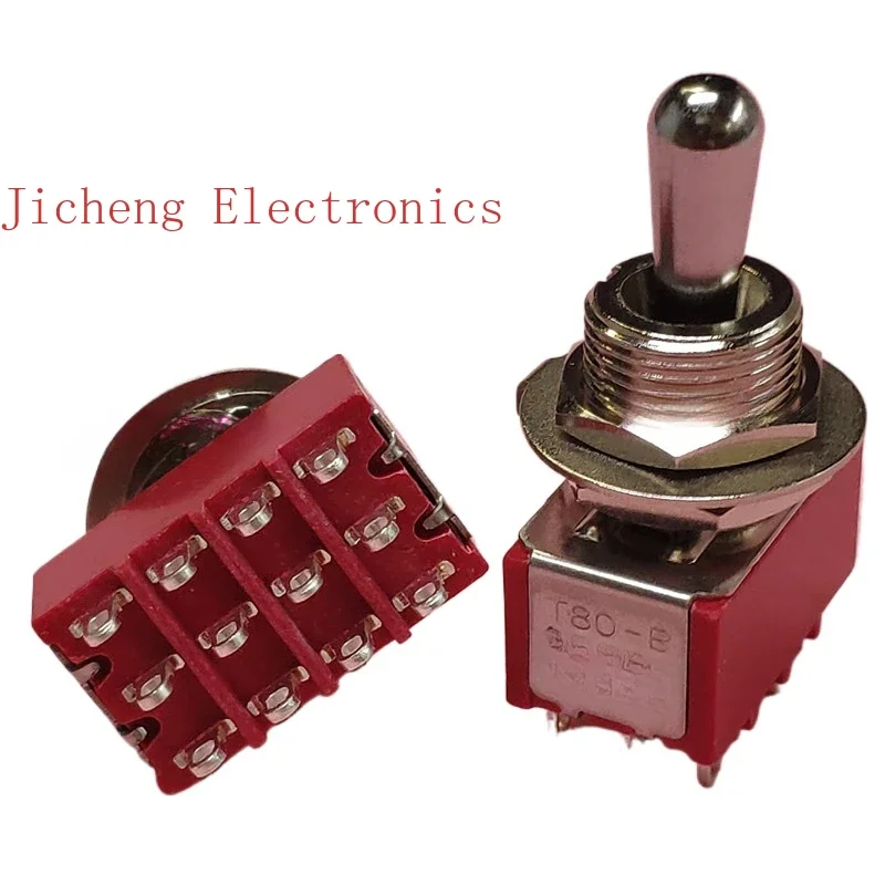 

10PCS Button, shaking head switch T80-R 12 feet 3 gears 12MM opening