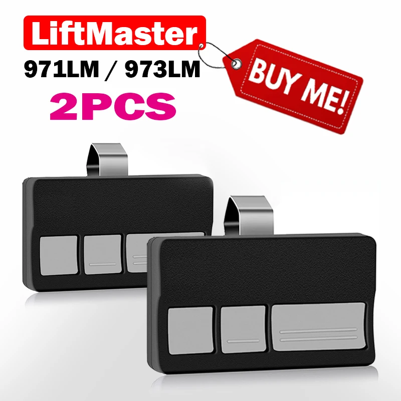 

LiftMaster 973LM 971LM 390MHz Garage Door Gate Remote Control For 970LM 972LM 974LM 91LM 92LM 94LM 96LM 950CB 953CB Gate Opener