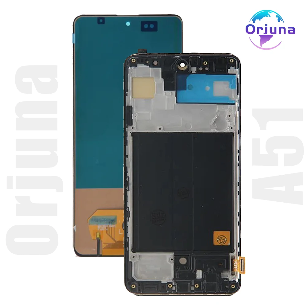 OEM AMOLED for Samsung A51 LCD Display Touch Screen Digitizer AMOLED For Samsung A515 SM-A515F LCD Screen Assembly Replacement